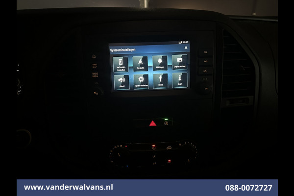 Mercedes-Benz Vito 114 CDI 136pk L2H1 Euro6 Airco | Camera | Navigatie | Cruisecontrol | Apple Carplay Android Auto, Parkeersensoren, Bijrijdersbank, Bumper in de kleur.