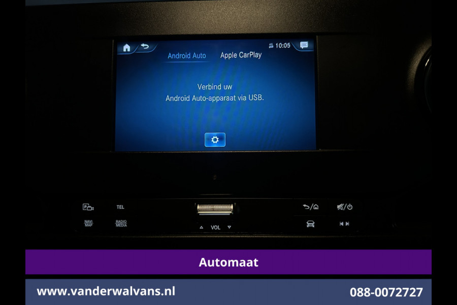 Mercedes-Benz Sprinter 317 CDI 170pk 9G-Tronic Automaat 3500kg Trekhaak L2H2 Euro6 Airco | Camera | Navigatie | Apple Carplay Android Auto, Cruisecontrol, Parkeersensoren, Bijrijdersbank