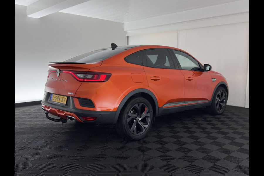 Renault Arkana 1.6 E-Tech Hybrid 145 R.S. Line (INCL-BTW) Aut. *LEATHER | FULL-LED | BLINDSPOT | CAMERA | BOSE-AUDIO | HEATED-SPORTSEATS | KEYLESS | AMBIENTLIGHT | DIGI-COCKPIT | PRIVACY-GLASS | NAVI-FULLMAP | ECC | ADAPTIVE-CRUISE | 18"A