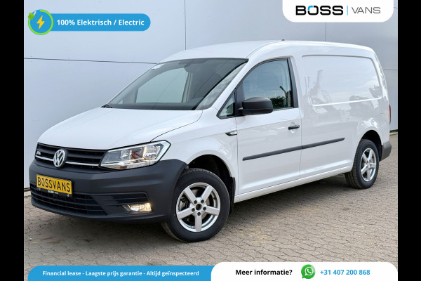 Volkswagen E-Caddy 37kWh 113PK L2 Elektrisch Caddy ABT Maxi 37,3kWh 159km WLTP LED Snelladen Trekhaak Airco Carplay Parkeersensoren Achter