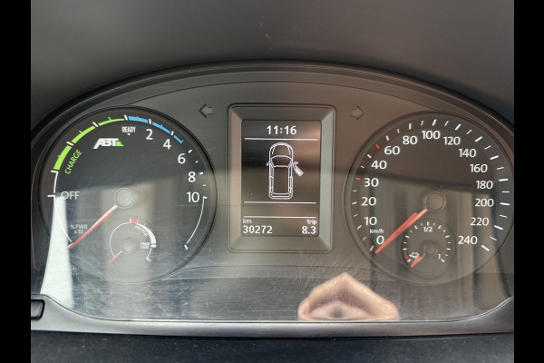 Volkswagen E-Caddy 37kWh 113PK L2 Elektrisch Caddy ABT Maxi 37,3kWh 159km WLTP LED Snelladen Trekhaak Airco Carplay Parkeersensoren Achter
