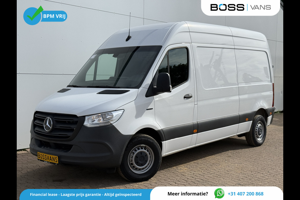 Mercedes-Benz eSprinter 312 55kWh L2H2 Elektrisch 168 km WLTP 97,1% (SOH) 80kW Snelladen Climate Control Camera Stoelverwarming Laadkabel