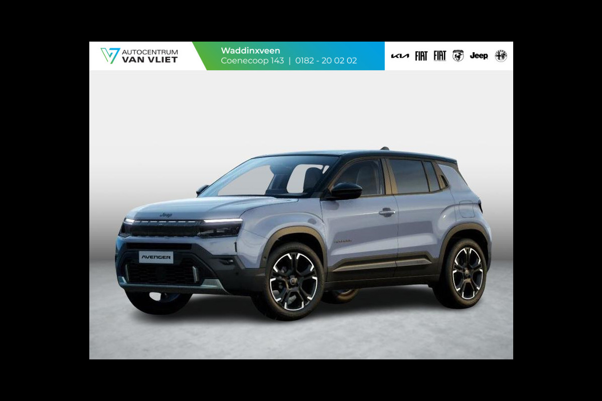 Jeep Avenger 1.2 e-Hybrid Summit | Schuif/Kanteldak | Winter Pack | Infotainment Pack | Elektr. A-Klep | Bicolore