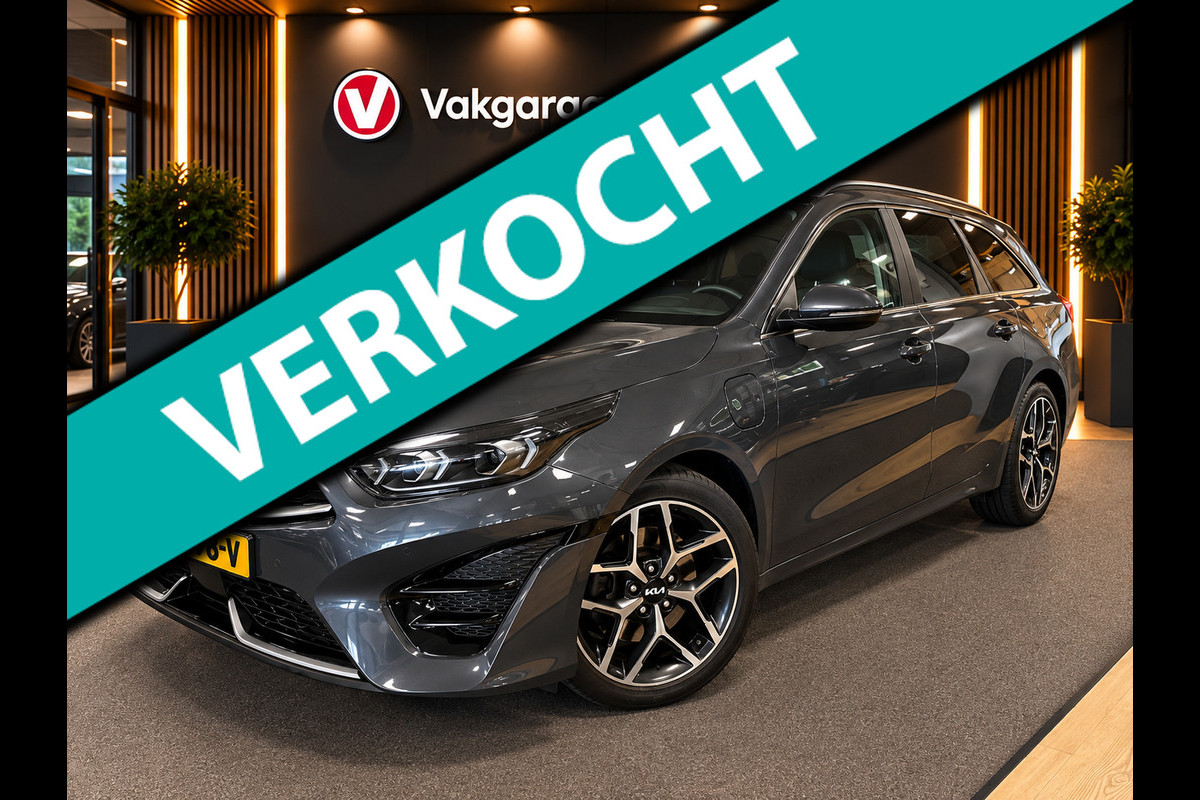 Kia Ceed Sportswagon 1.6 GDI PHEV ExecutiveLine / leder / panorama-dak / camera / stoel en stuur verwarming