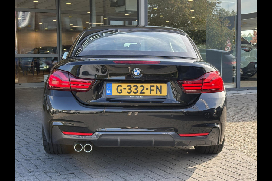 BMW 4 Serie Cabrio 420i High Executive Edition 184pk | M Sport | Memory Seat | Stoelverwarming | Harmon Kardon Audio | Nekverwarmer |