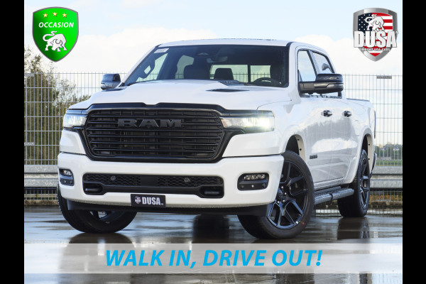 Dodge Ram 1500 | Laramie | Night | 3.0L I6 Hurricane | Crew Cab | 4X4 | 14,4-inch Touchscreen | Passenger Display | Getoonde accessoires zijn verkrijgbaar tegen meerprijs