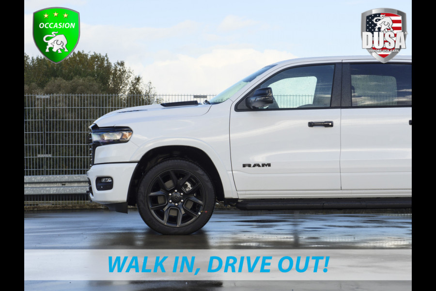 Dodge Ram 1500 | Laramie | Night | 3.0L I6 Hurricane | Crew Cab | 4X4 | 14,4-inch Touchscreen | Passenger Display | Getoonde accessoires zijn verkrijgbaar tegen meerprijs