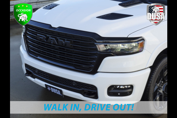 Dodge Ram 1500 | Laramie | Night | 3.0L I6 Hurricane | Crew Cab | 4X4 | 14,4-inch Touchscreen | Passenger Display | Getoonde accessoires zijn verkrijgbaar tegen meerprijs