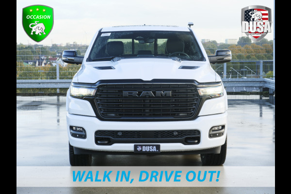 Dodge Ram 1500 | Laramie | Night | 3.0L I6 Hurricane | Crew Cab | 4X4 | 14,4-inch Touchscreen | Passenger Display | Getoonde accessoires zijn verkrijgbaar tegen meerprijs