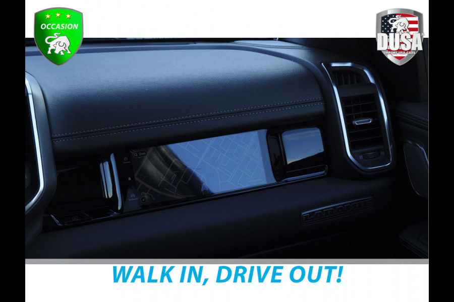 Dodge Ram 1500 | Laramie | Night | 3.0L I6 Hurricane | Crew Cab | 4X4 | 14,4-inch Touchscreen | Passenger Display | Getoonde accessoires zijn verkrijgbaar tegen meerprijs