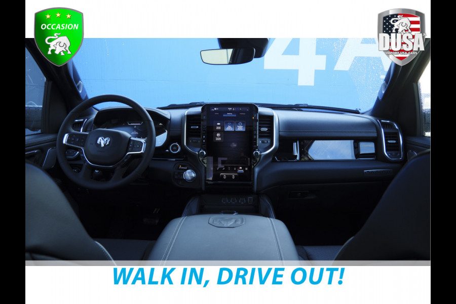 Dodge Ram 1500 | Laramie | Night | 3.0L I6 Hurricane | Crew Cab | 4X4 | 14,4-inch Touchscreen | Passenger Display | Getoonde accessoires zijn verkrijgbaar tegen meerprijs