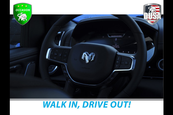 Dodge Ram 1500 | Laramie | Night | 3.0L I6 Hurricane | Crew Cab | 4X4 | 14,4-inch Touchscreen | Passenger Display | Getoonde accessoires zijn verkrijgbaar tegen meerprijs