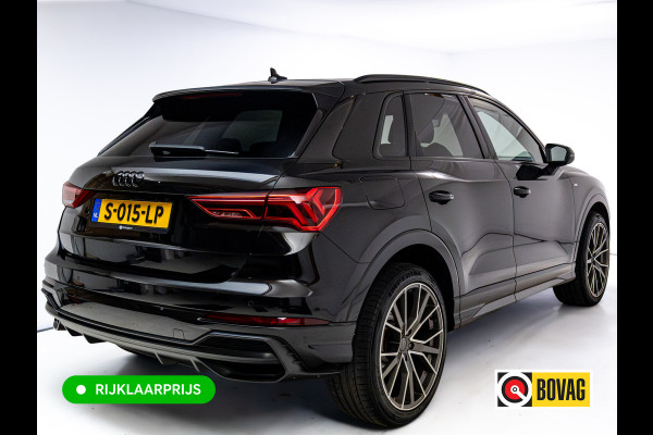Audi Q3 35 TFSI 3x S-Line Pro Line | 20"LMV | Cruise | Stoelverw. | Elec klep | Elec. verst. stoelen | App. connect | Navigatie, PDC V+A, Sfeerverlichting, Subwoofer , Keyless