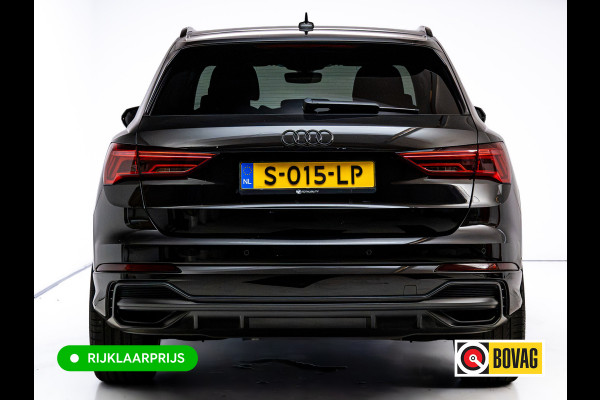 Audi Q3 35 TFSI 3x S-Line Pro Line | 20"LMV | Cruise | Stoelverw. | Elec klep | Elec. verst. stoelen | App. connect | Navigatie, PDC V+A, Sfeerverlichting, Subwoofer , Keyless