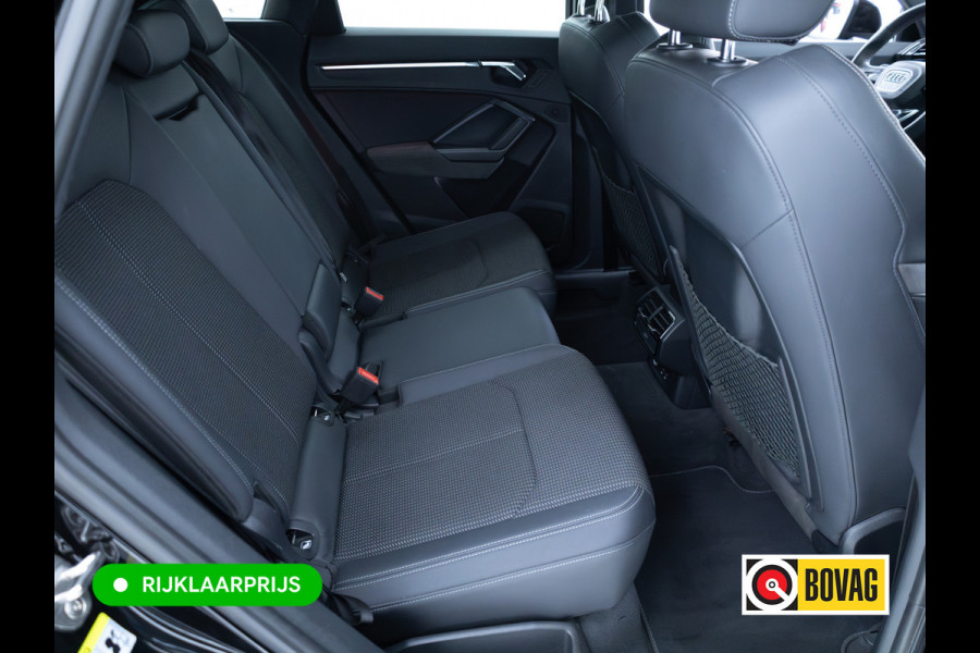 Audi Q3 35 TFSI 3x S-Line Pro Line | 20"LMV | Cruise | Stoelverw. | Elec klep | Elec. verst. stoelen | App. connect | Navigatie, PDC V+A, Sfeerverlichting, Subwoofer , Keyless