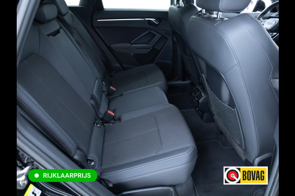 Audi Q3 35 TFSI 3x S-Line Pro Line | 20"LMV | Cruise | Stoelverw. | Elec klep | Elec. verst. stoelen | App. connect | Navigatie, PDC V+A, Sfeerverlichting, Subwoofer , Keyless