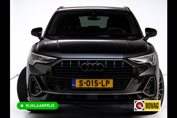 Audi Q3 35 TFSI 3x S-Line Pro Line | 20"LMV | Cruise | Stoelverw. | Elec klep | Elec. verst. stoelen | App. connect | Navigatie, PDC V+A, Sfeerverlichting, Subwoofer , Keyless