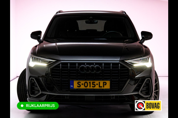 Audi Q3 35 TFSI 3x S-Line Pro Line | 20"LMV | Cruise | Stoelverw. | Elec klep | Elec. verst. stoelen | App. connect | Navigatie, PDC V+A, Sfeerverlichting, Subwoofer , Keyless