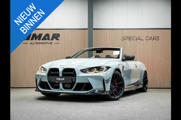 BMW 4 Serie Cabrio M4 xDrive Competition Uniek uitgevoerde M4 cabrio met 21" wheelforce en carbonpack rondom!!!!