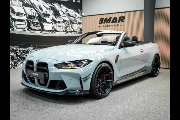 BMW 4 Serie Cabrio M4 xDrive Competition Uniek uitgevoerde M4 cabrio met 21" wheelforce en carbonpack rondom!!!!