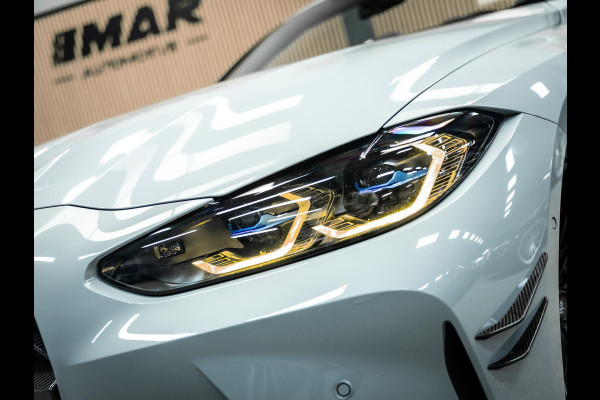 BMW 4 Serie Cabrio M4 xDrive Competition Uniek uitgevoerde M4 cabrio met 21" wheelforce en carbonpack rondom!!!!