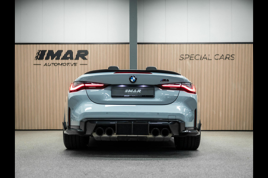 BMW 4 Serie Cabrio M4 xDrive Competition Uniek uitgevoerde M4 cabrio met 21" wheelforce en carbonpack rondom!!!!