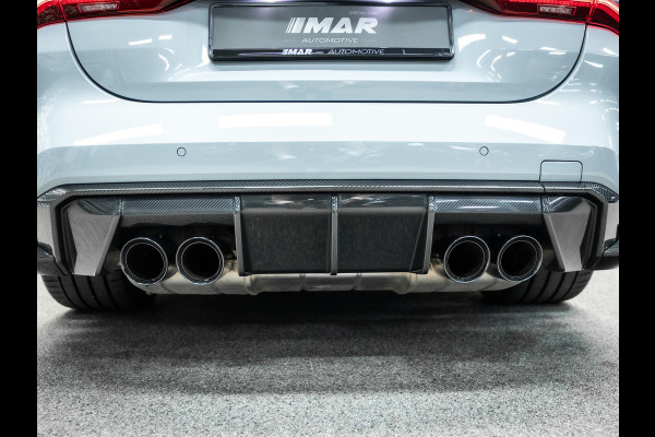 BMW 4 Serie Cabrio M4 xDrive Competition Uniek uitgevoerde M4 cabrio met 21" wheelforce en carbonpack rondom!!!!