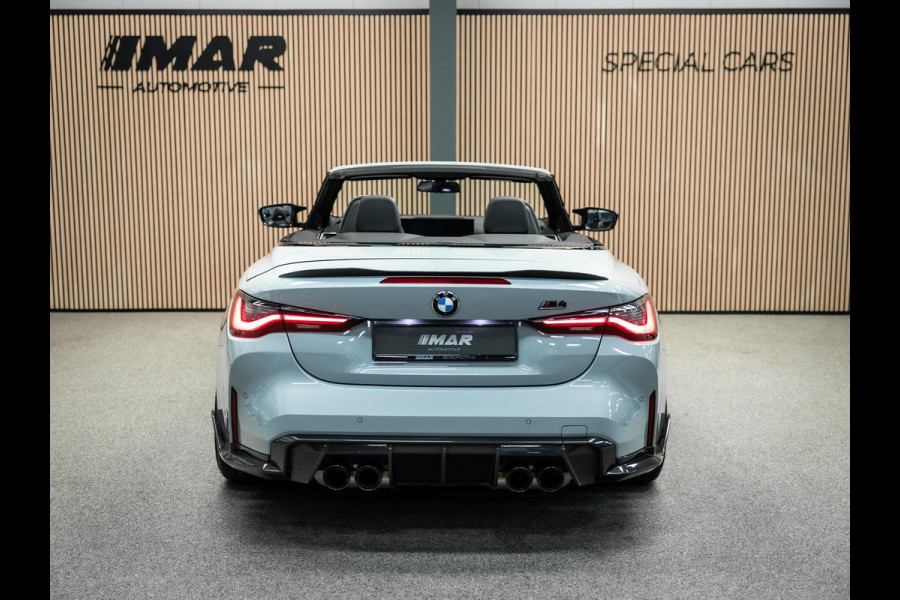 BMW 4 Serie Cabrio M4 xDrive Competition Uniek uitgevoerde M4 cabrio met 21" wheelforce en carbonpack rondom!!!!