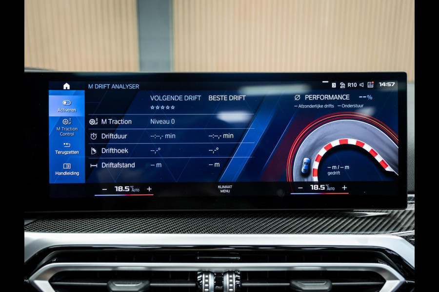BMW 4 Serie Cabrio M4 xDrive Competition Uniek uitgevoerde M4 cabrio met 21" wheelforce en carbonpack rondom!!!!