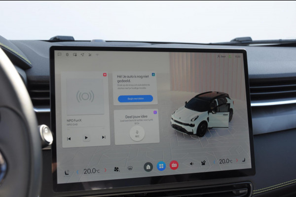 Lynk & Co 01 276PK Automaat More / Adaptive cruise control / Leren bekleding / Elektrisch verstelbare stoelen / Schuif- kanteldak / Trekhaak / Stoel- en stuurverwarming / Parkeersensoren V+A / 360 Graden Camera / Elektrische achterklep / 20" lichtmetalen velgen