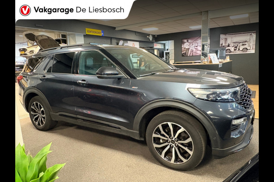 Ford Explorer 3.0 V6 EcoBoost PHEV ST-Line 7persoons / panorama-dak / stuur en stoelverwarming / leder / B&O /