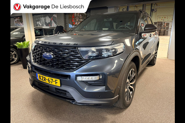 Ford Explorer 3.0 V6 EcoBoost PHEV ST-Line 7persoons / panorama-dak / stuur en stoelverwarming / leder / B&O /