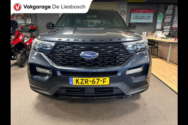 Ford Explorer 3.0 V6 EcoBoost PHEV ST-Line 7persoons / panorama-dak / stuur en stoelverwarming / leder / B&O /