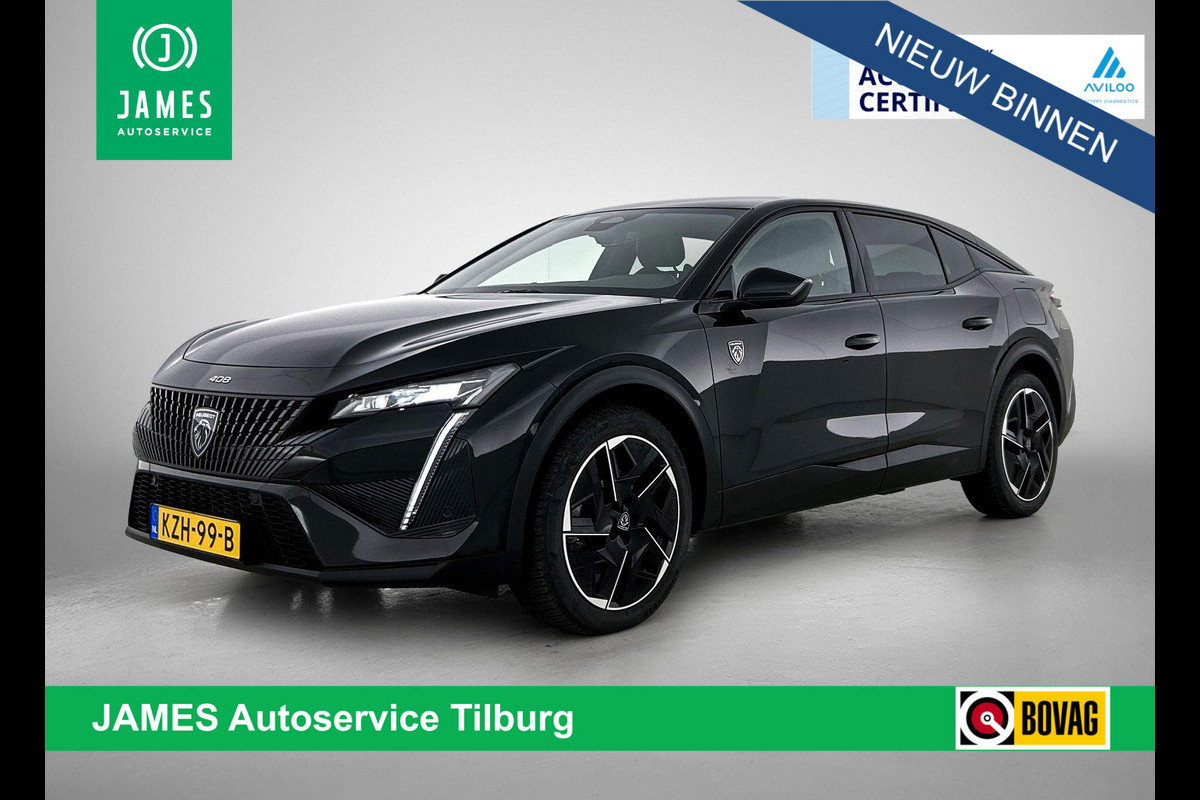 Peugeot 408 1.6 HYbrid 225 GT 3D-VIRTUAL | 360-CAMERA | AD-CRUISE | EL-ACHTERKLEP