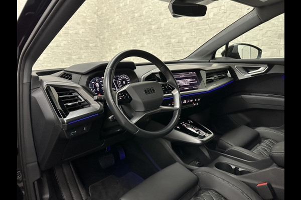 Audi Q4 e-tron 40 S-Line | Sportstoelen | Headup | Leder | 20" | MMI Pro | Zwarte hemelbekleding | 6x Q4 OP VOORRAAD! | Wegklapbare Trekhaak | Privacyglas | Btw auto | 28885,= ex btw. | Bovag garantie.