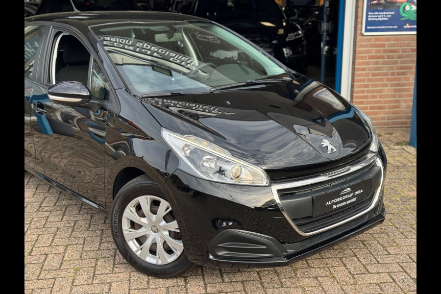 Peugeot 208 1.2 PureTech Active 2018 ZWART AIRCO APK NAP!