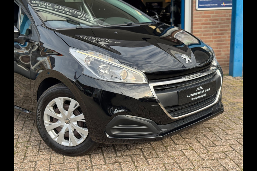 Peugeot 208 1.2 PureTech Active 2018 ZWART AIRCO APK NAP!