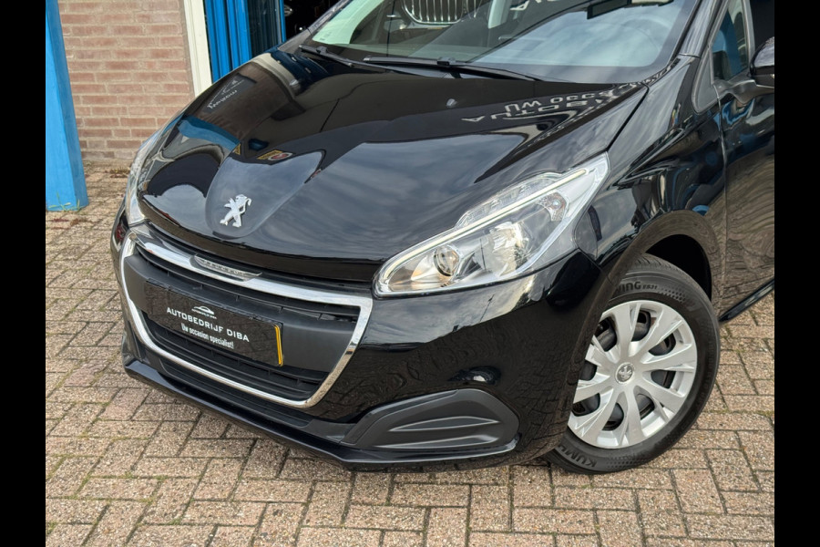 Peugeot 208 1.2 PureTech Active 2018 ZWART AIRCO APK NAP!