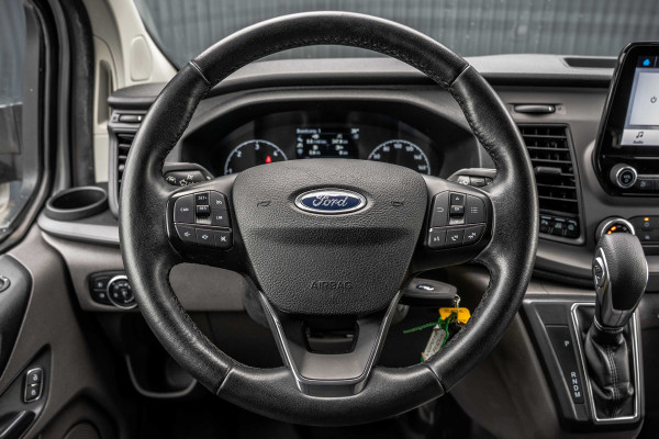 Ford Transit Custom 2.0 EcoBlue L1H1 | Automaat | 3-Zits | Camera | Carplay | Cruise | PDC | Airco | Trekhaak