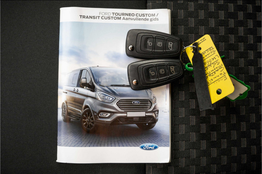 Ford Transit Custom 2.0 EcoBlue L1H1 | Automaat | 3-Zits | Camera | Carplay | Cruise | PDC | Airco | Trekhaak