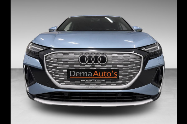 Audi Q4 Sportback e-tron 50 quattro 21" 3X S-LINE LEDER+ M-STOELEN/PANO/H-UP/SONOS/DAB/CARPLAY/ADAPT-CRUISE///