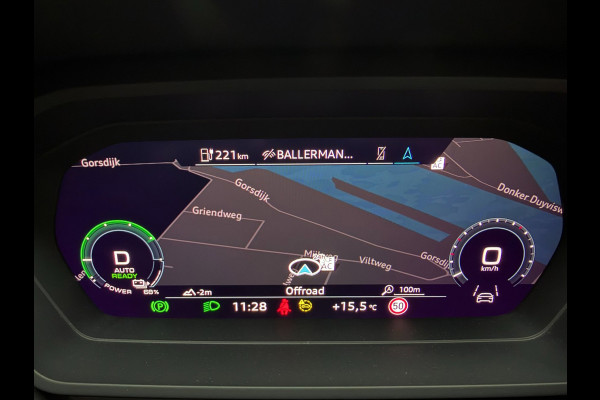 Audi Q4 Sportback e-tron 50 quattro 21" 3X S-LINE LEDER+ M-STOELEN/PANO/H-UP/SONOS/DAB/CARPLAY/ADAPT-CRUISE///