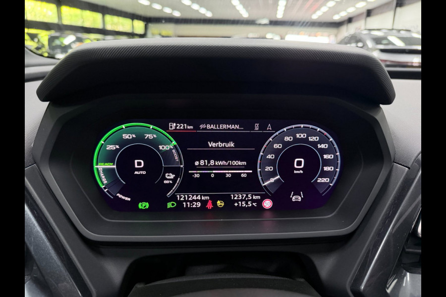 Audi Q4 Sportback e-tron 50 quattro 21" 3X S-LINE LEDER+ M-STOELEN/PANO/H-UP/SONOS/DAB/CARPLAY/ADAPT-CRUISE///