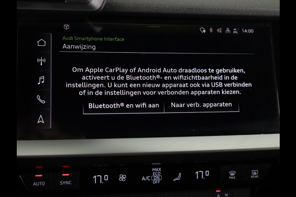 Audi A3 Sportback 30 TFSI Pro Line 110 pk S-tronic | Navigatie via App | Achteruitrijcamera  | Cruise control | LED koplampen | Apple carplay/ Android auto |