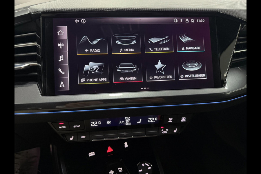 Audi Q4 Sportback e-tron 50 quattro 21" 3X S-LINE LEDER+ M-STOELEN/PANO/H-UP/SONOS/DAB/CARPLAY/ADAPT-CRUISE///