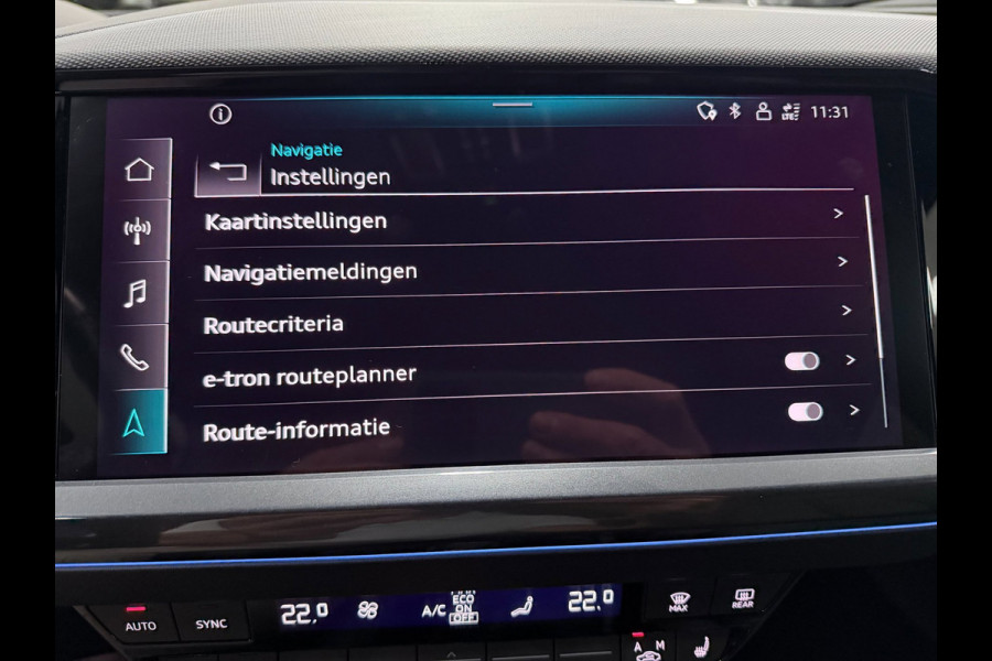 Audi Q4 Sportback e-tron 50 quattro 21" 3X S-LINE LEDER+ M-STOELEN/PANO/H-UP/SONOS/DAB/CARPLAY/ADAPT-CRUISE///