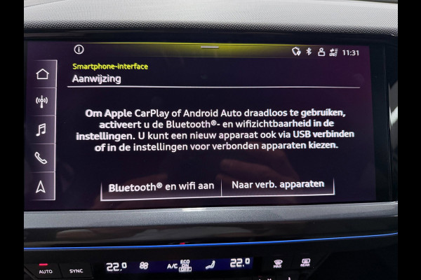 Audi Q4 Sportback e-tron 50 quattro 21" 3X S-LINE LEDER+ M-STOELEN/PANO/H-UP/SONOS/DAB/CARPLAY/ADAPT-CRUISE///