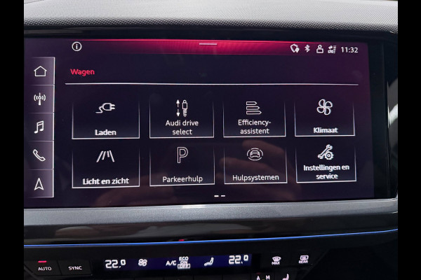 Audi Q4 Sportback e-tron 50 quattro 21" 3X S-LINE LEDER+ M-STOELEN/PANO/H-UP/SONOS/DAB/CARPLAY/ADAPT-CRUISE///