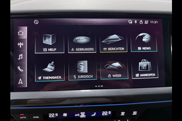 Audi Q4 Sportback e-tron 50 quattro 21" 3X S-LINE LEDER+ M-STOELEN/PANO/H-UP/SONOS/DAB/CARPLAY/ADAPT-CRUISE///