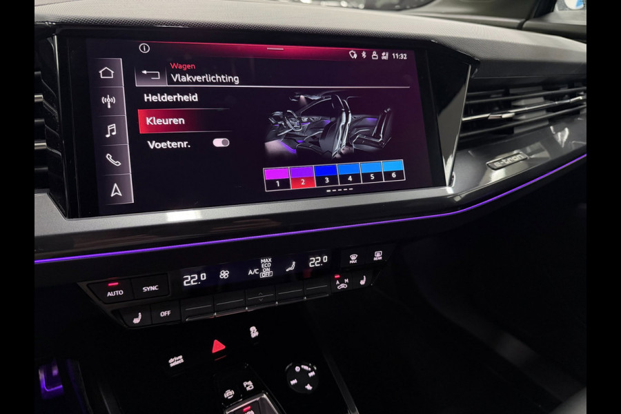 Audi Q4 Sportback e-tron 50 quattro 21" 3X S-LINE LEDER+ M-STOELEN/PANO/H-UP/SONOS/DAB/CARPLAY/ADAPT-CRUISE///